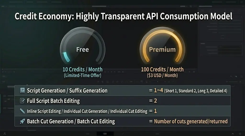 Visual for the limited-time free-plan credits offer