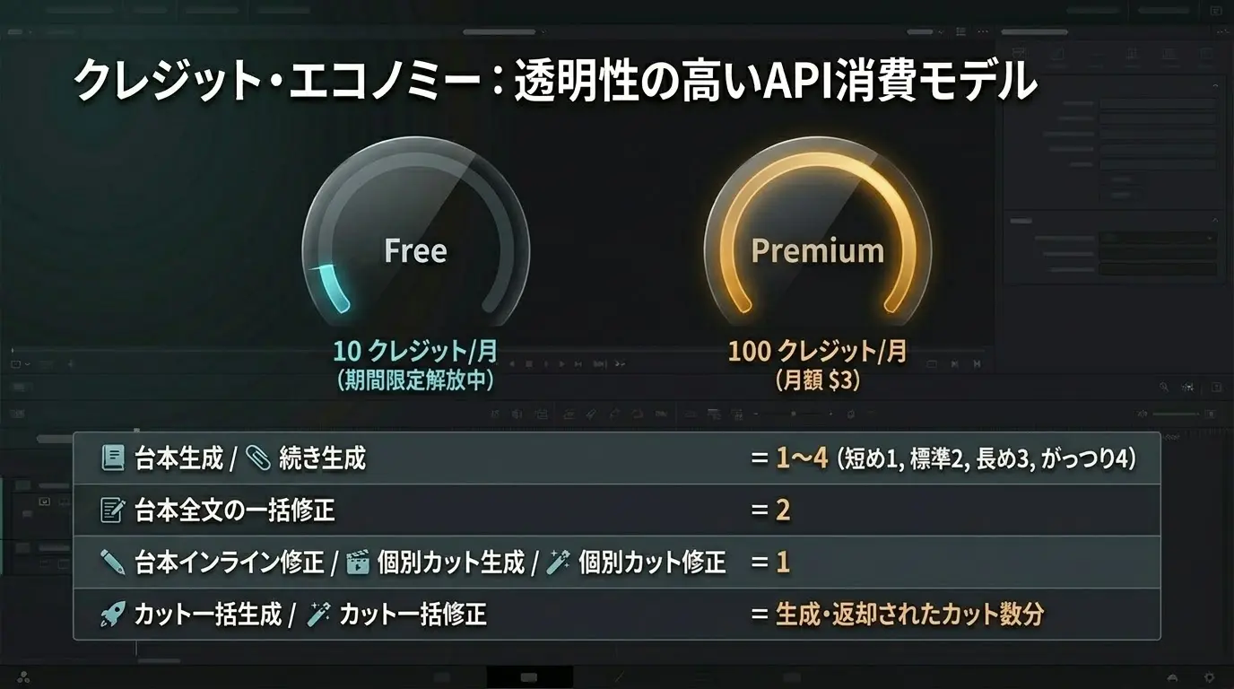 期間限定・無料プランクレジット案内のビジュアル
