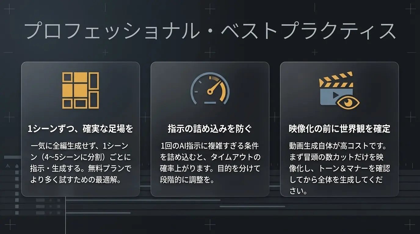 ワンポイントアドバイス用のビジュアル